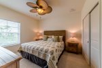 Spacious Master Bedroom with king bed 